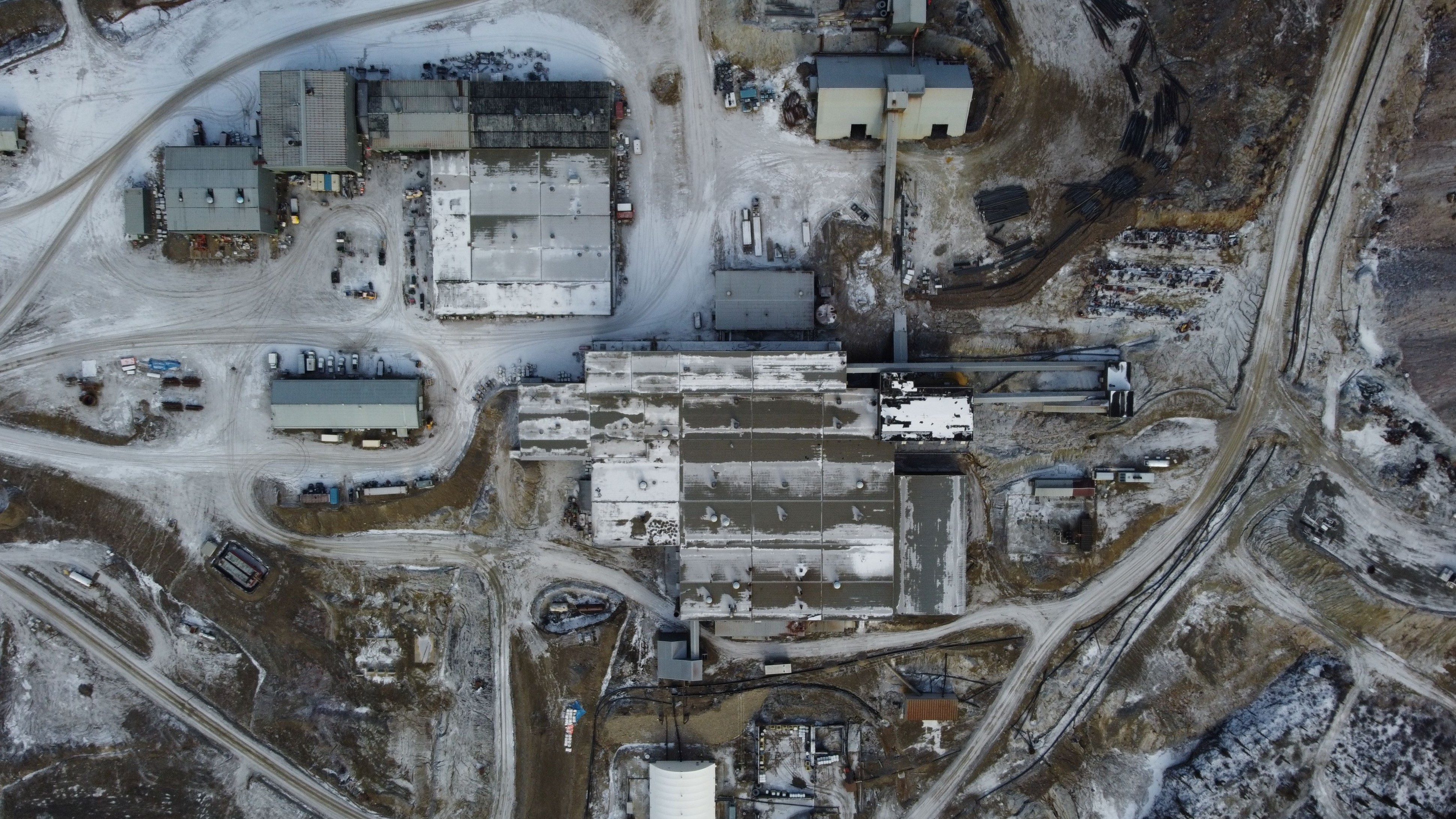 Construction progress aerial documentation